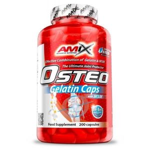 OSTEO GELATIN CAPS 200 CAPS. AMIX