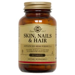 SKIN, NAILS AND HAIR 60 TAB.SOLGAR