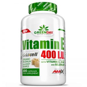 VITAMINA E 400 UI 200 CAP AMIX GREENDAY