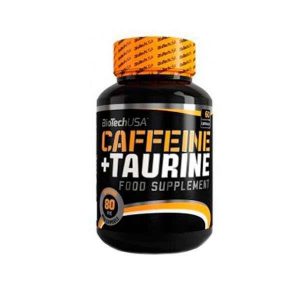 CAFFEINE + TAURINE 60 CAPS BIOTECH