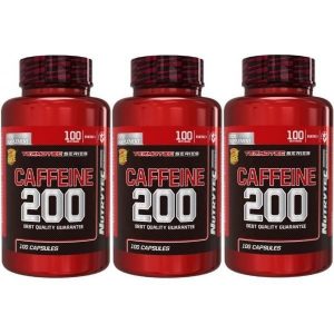 CAFFEINE 200 MG TERMOTEC 100 CAPS.