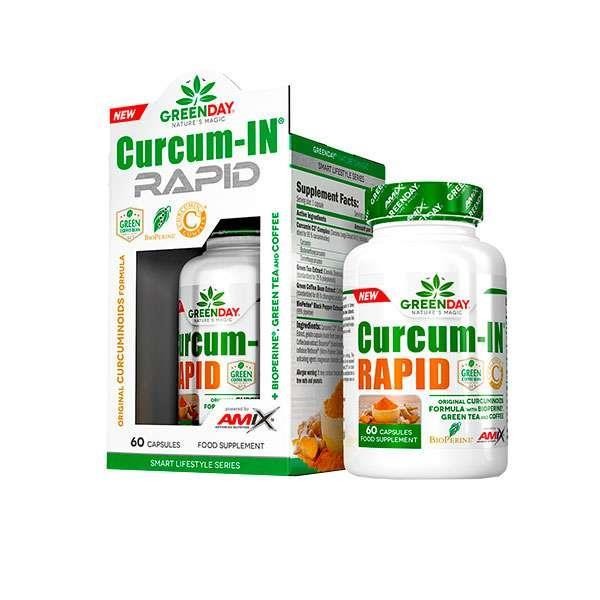 CURCUMINA RAPID GREEN DAY 60 CAP AMIX CURCUMINA RAPID GREEN DAY 60 CAP AMIX