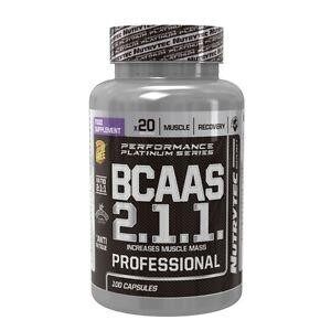 BCAA R 2.1.1 NUTRYTEC 200 CAPS. NEW PERF