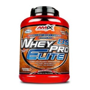 WHEY PRO ELITE 85 2.3KG AMIX CHOCO