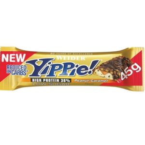 YIPPIE BAR COOKIES-CREAM 45GR