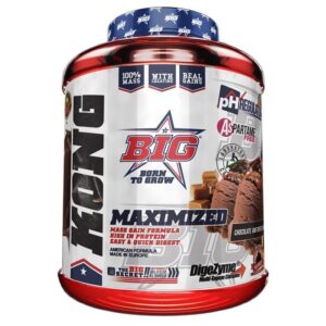 KONG GAINER 3KG BIG HEL.VAINILLA NUECES