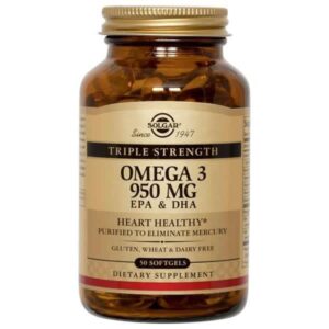 OMEGA 3 TRIPLE ACCION SOLGAR 100 CAPS