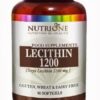 LECITHIN 1200 80 SOFGELS NUTRIONE