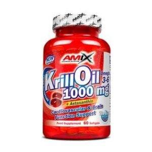 KRILL OIL 1000MG 60 CAPS. AMIX