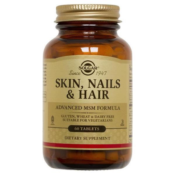SKIN, NAILS AND HAIR 60 TAB.SOLGAR SKIN, NAILS AND HAIR 60 TAB.SOLGAR