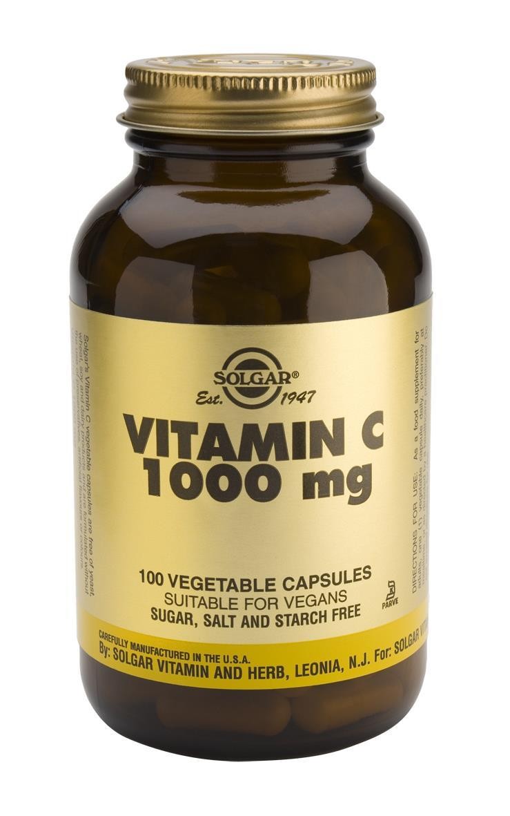 VITAMINA C 1000MG 100 CAPS. SOLGAR VITAMINA C 1000MG 100 CAPS. SOLGAR