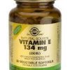 VITAMINA E 134MG SOLGAR 50 CAPS.