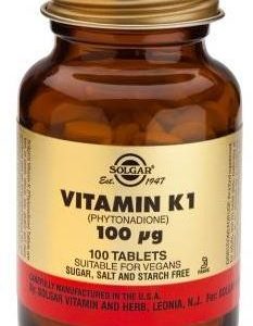 VITAMINA K1 -SOLGAR