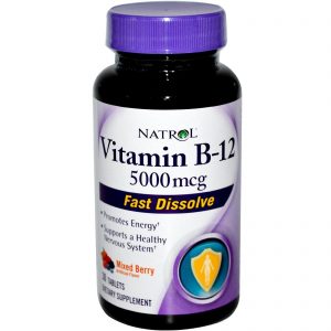 VITAMIN B12 100 CAPS. NATROL