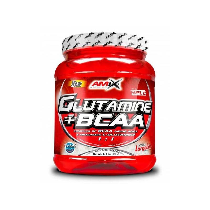 GLUTA+BCAA 500GR AMIX PIÑA GLUTA+BCAA 500GR AMIX PIÑA