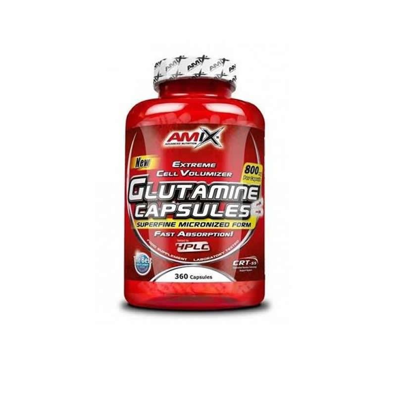 GLUTAMINE CAPSULAS 360 CAP. AMIX GLUTAMINE CAPSULAS 360 CAP. AMIX